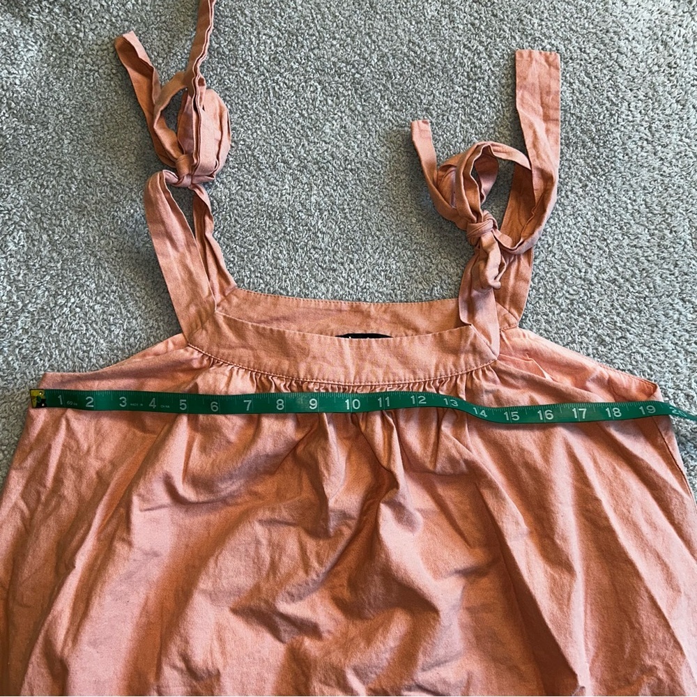 Lulu's Mini Dress in Soft Orange - Picture 3 of 6